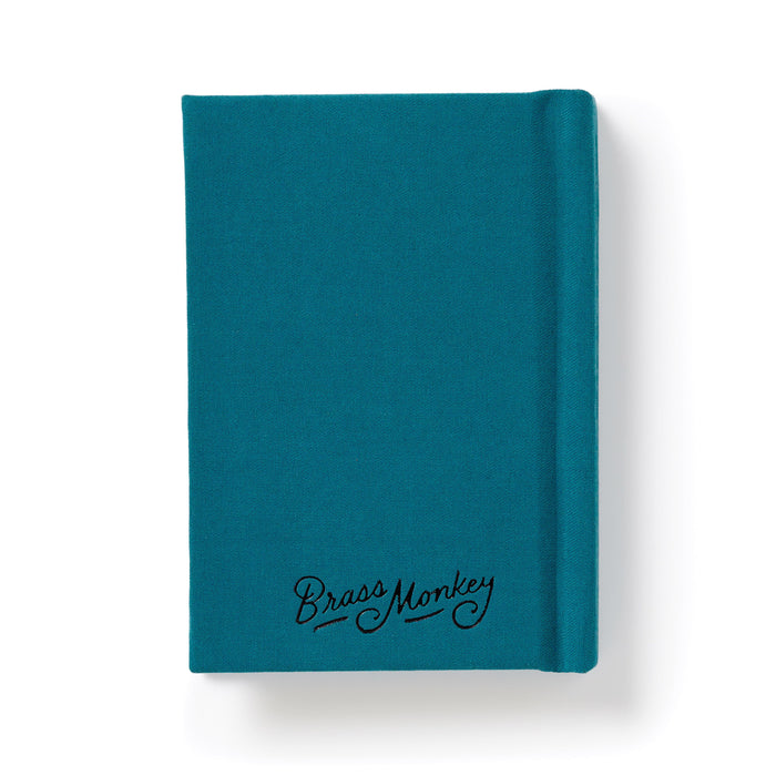 Brass Monkey | Tiny Password Diary Green Foil Stamped Cover