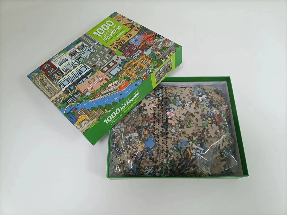 Lawz Drawz | 1000 Pieces of Melbourne - Puzzle Homing Instincts