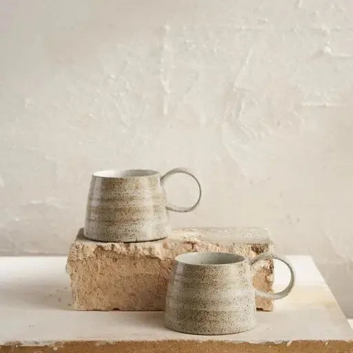 Robert Gordon | Large Handled Ceylon Mug / White-Robert Gordon-Homing Instincts