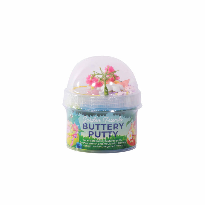 Discovery Zone | Garden Friends Buttery Putty 12pcs Multi‑Coloured
