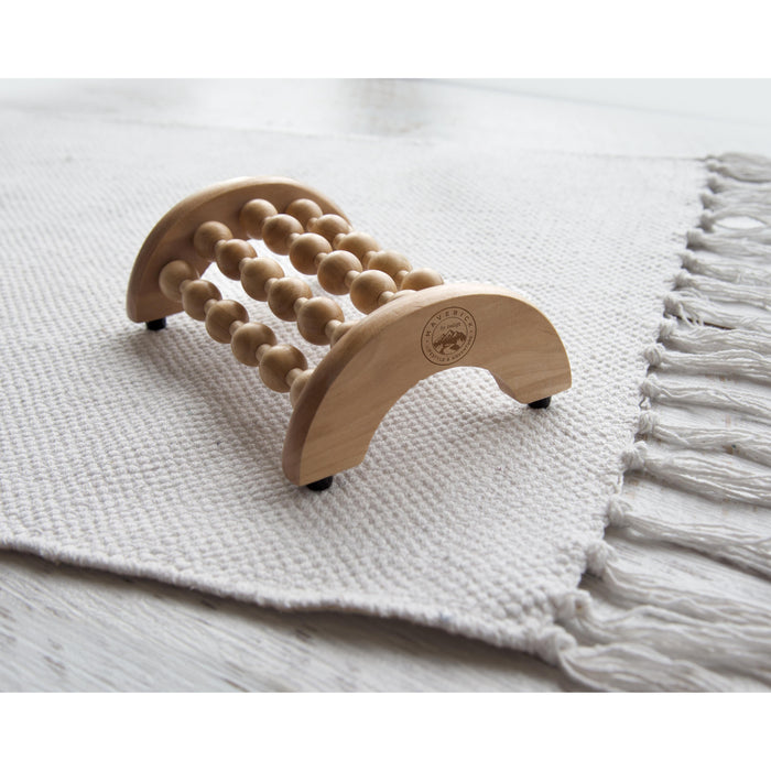 Maverick | Deluxe Wooden Foot Massager Brown