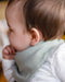 The Little Linen Company | Little Linen Jersey Bibs 2 Pack - Farmyard Lamb