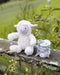 The Little Linen Company | Little Linen Soft Plush Toy & Face Washers - Farmyard Lamb