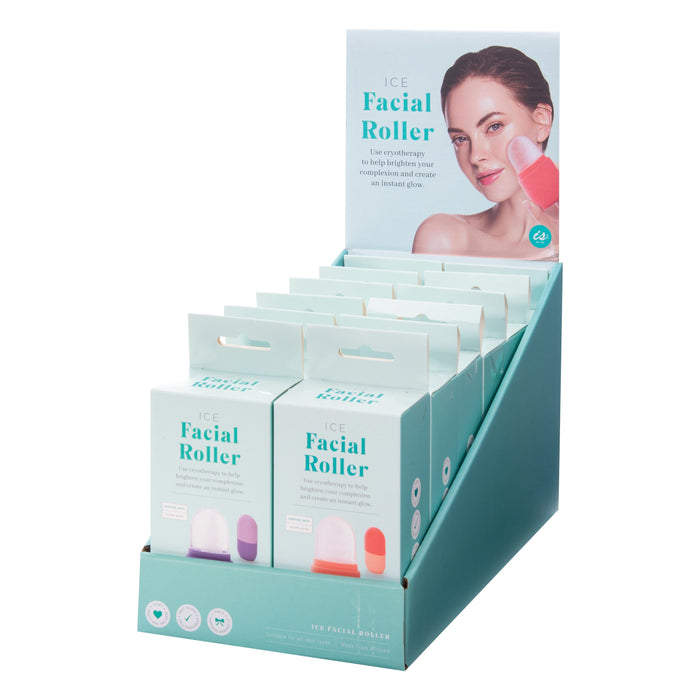 Isgift | Silicone Ice Facial Roller 12pcs Assorted