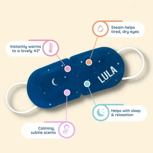 Lula | Lavender Self-Warming Eye Mask (5 Masks) Homing Instincts