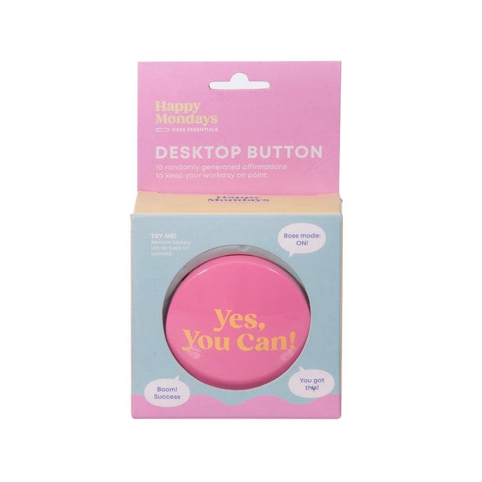 isGift | Multi‑Colour Happy Mondays Motivational Desktop Button Homing Instincts