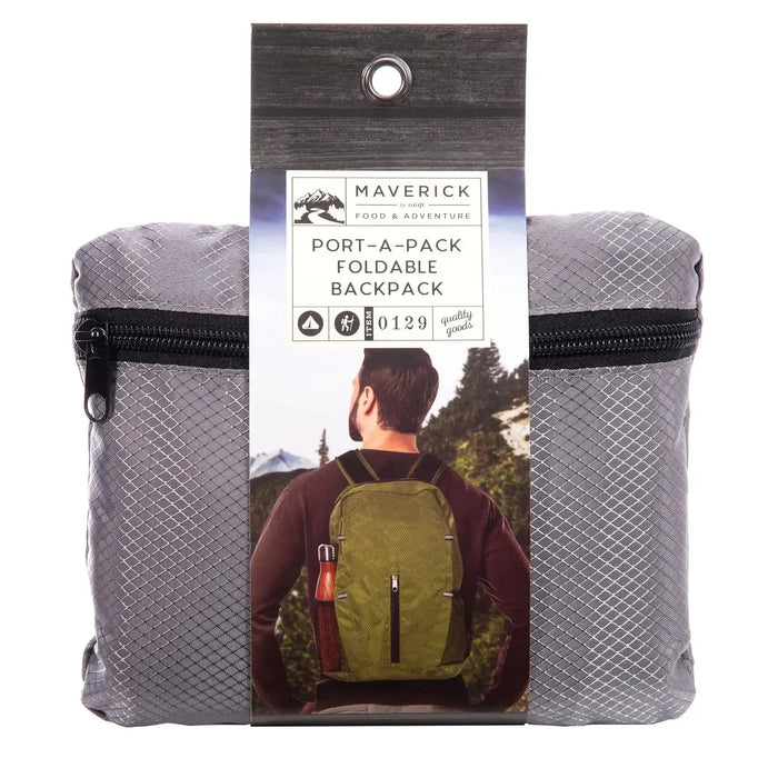 Maverick | Port-A-Pack Explore - Foldable Backpack Homing Instincts