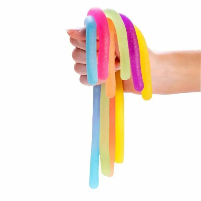 MDI | Pullie Pal Stretch Glitter Noodles Sensory Toy