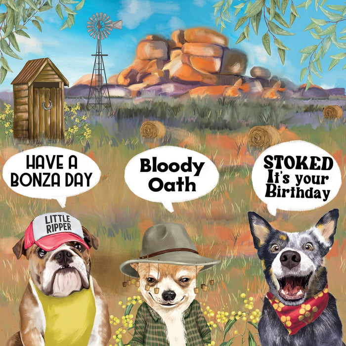 La La Land | Greeting Card Aussie Slang
