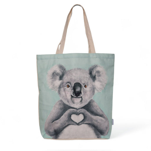 La La Land | Bob The Koala Illustrated Shopping Tote 45cm Square