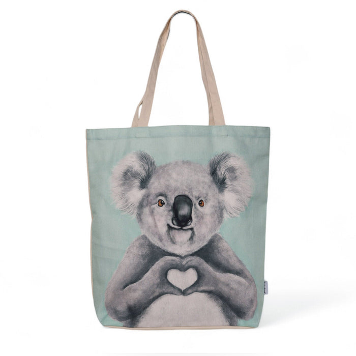 La La Land | Bob The Koala Illustrated Shopping Tote 45cm Square