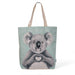La La Land | Bob The Koala Illustrated Shopping Tote 45cm Square