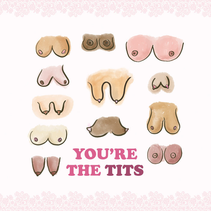 La La Land | Illustrated Greeting Card You Are The Tits