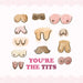 La La Land | Illustrated Greeting Card You Are The Tits