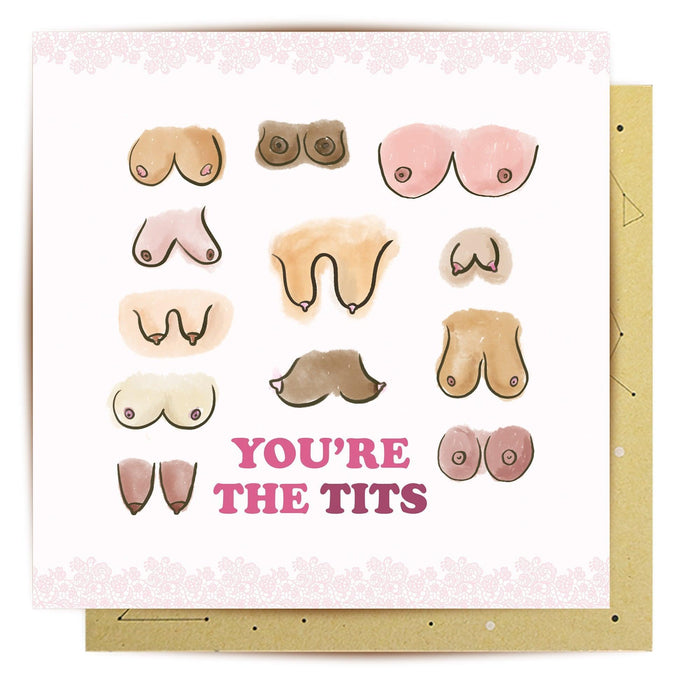 La La Land | Illustrated Greeting Card You Are The Tits
