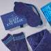 Annabel Trends | Men's Velvet Sleep Mask Luxury Navy