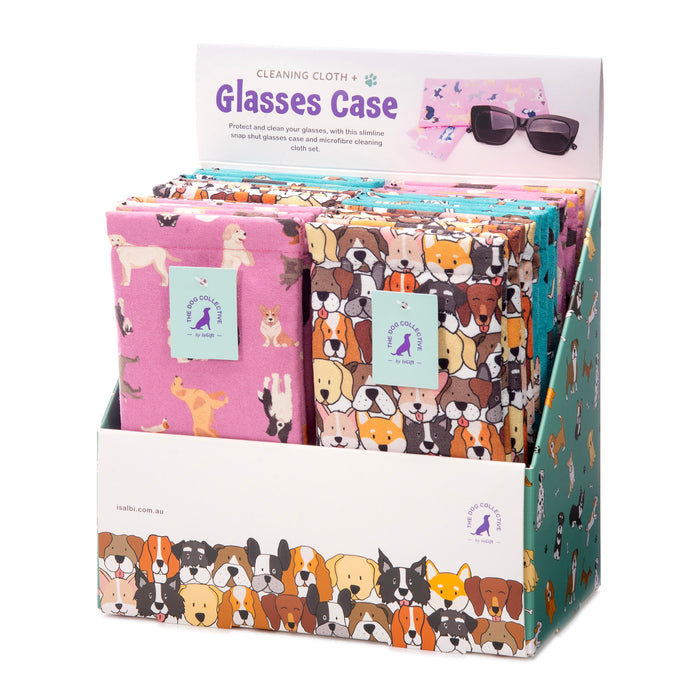 isGift | Snap Shut Glasses Case & Cleaning Cloth Assorted