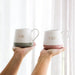 Splosh | Mr and Mrs Mug Set Gold Decal 440ml