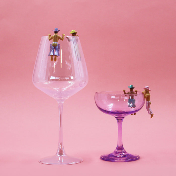 NPW | Disco Cowboy Drink Markers 4pcs Set Multi-Coloured