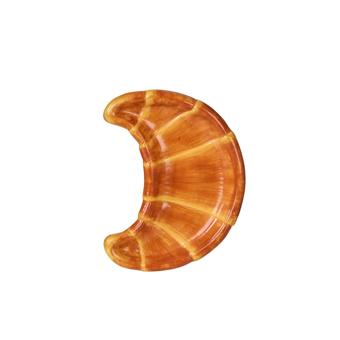 Emporium | Hand-Painted Multi-Coloured Croissant Plate Decorative Trinket Display Homing Instincts