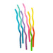Kikkerland | Wiggly Worm Color Changing Straws 6‑Piece Set
