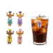 NPW | Disco Cowboy Drink Markers 4pcs Set Multi-Coloured