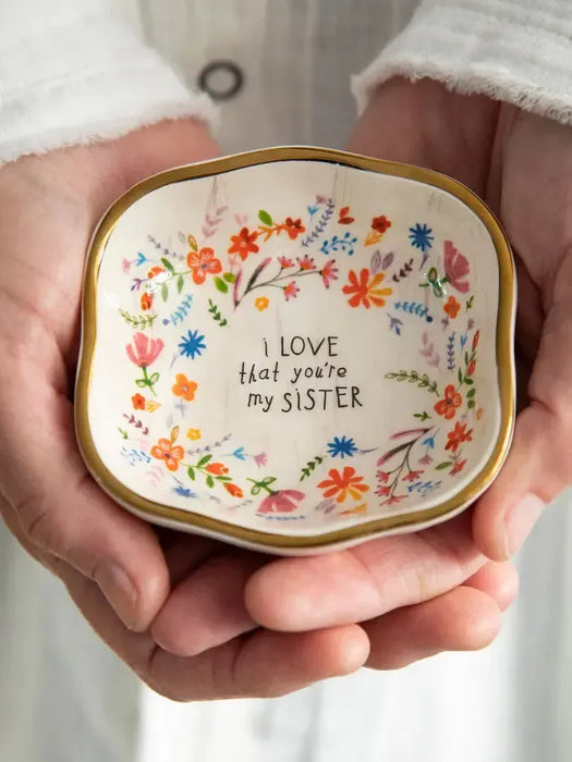 Natural Life | Antiqued Trinket Bowl Sister-Natural Life-Homing Instincts