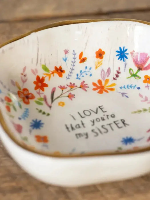 Natural Life | Antiqued Trinket Bowl Sister-Natural Life-Homing Instincts