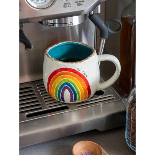 Natural Life | Artisan Mug Happy Rainbow Homing Instincts