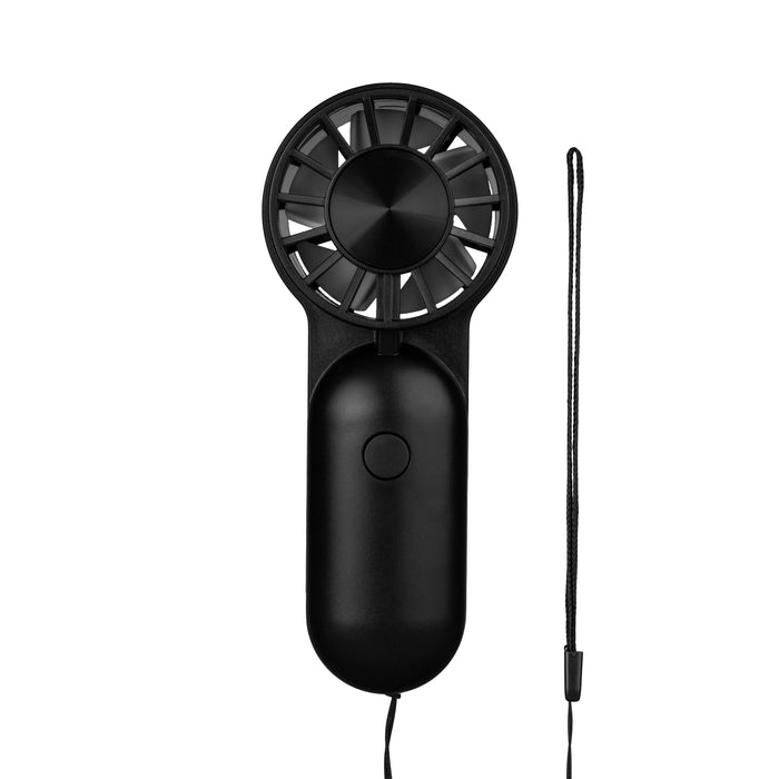 Kikkerland | Mighty Mini Fan Black