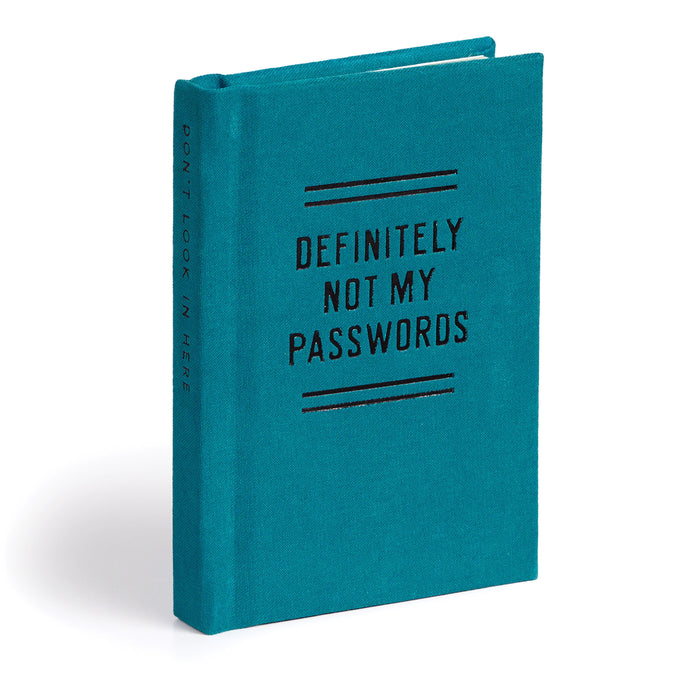 Brass Monkey | Tiny Password Diary Green Foil Stamped Cover