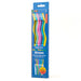 Kikkerland | Wiggly Worm Color Changing Straws 6‑Piece Set
