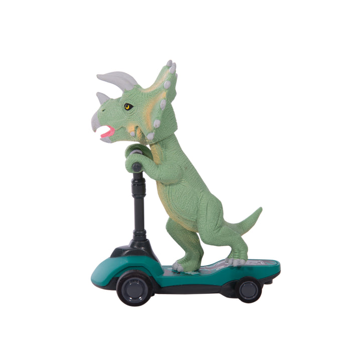 Discovery Zone | Pull‑Back Jurassic Scooter CDU 12pcs/4 Assorted
