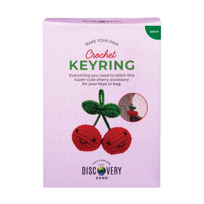 Discovery Zone | Crochet Bag Charm Kit 3 Assorted