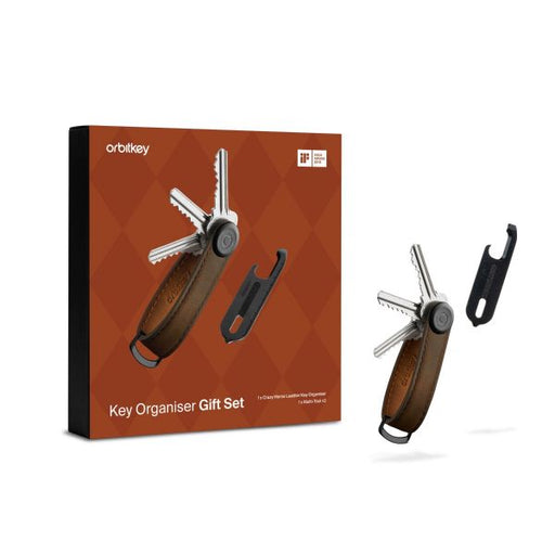 Orbitkey | Crazy Horse Oak Brown Limited Edition Set + Multi-tool V2 Set