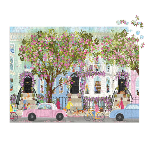 Galison | Joy Laforme Spring Terrace 1000pc Puzzle Multi-Coloured