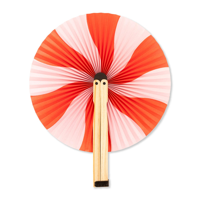 Kikkerland | Fruity & Sweet Paper Fans 25pcs 5 Assorted