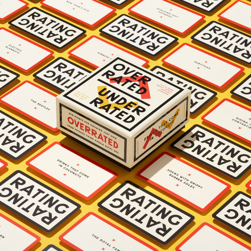 Brass Monkey | Overrated Underrated Social Game Card Set