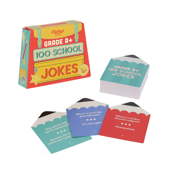 Ridleys | 100 Back to School Jokes Multi-Coloured