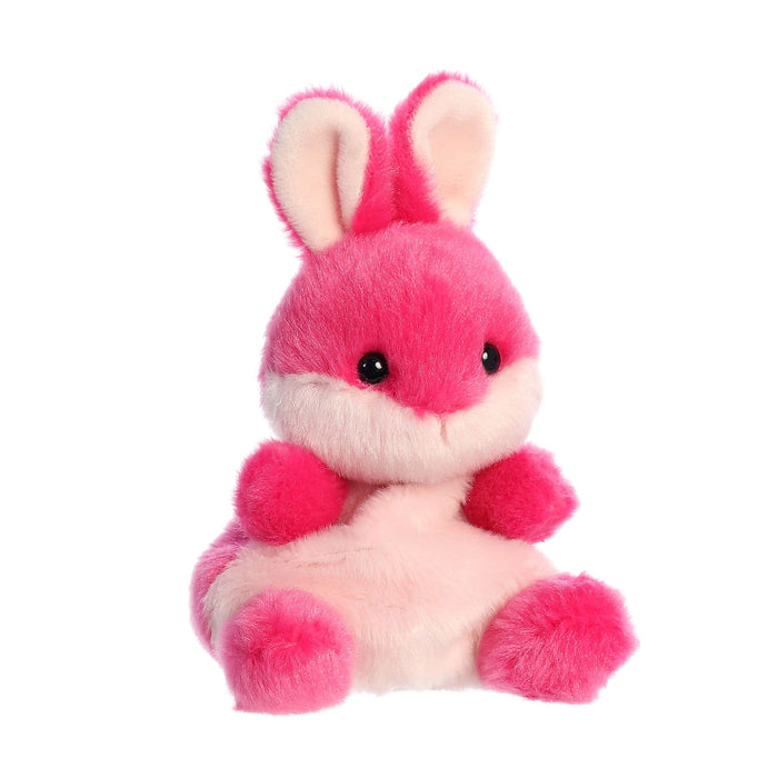 Palm Pals | 13cm Pink Bunny Plush Toy – Soft Collectible Rabbit