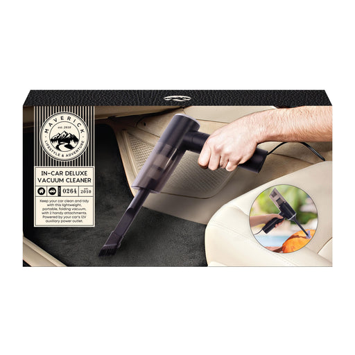 Maverick | Deluxe Car Vacuum Cleaner and Pump V2 Black