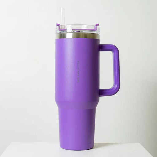 Sage & Cooper | Hippo Bottle Purple 1.2L-Sage & Cooper-Homing Instincts
