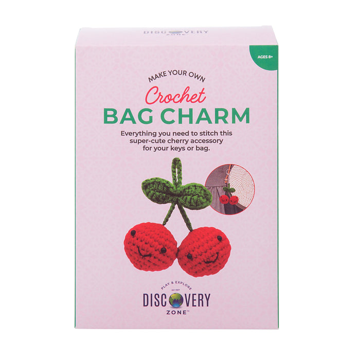 Discovery Zone | Crochet Bag Charm Kit 3 Assorted