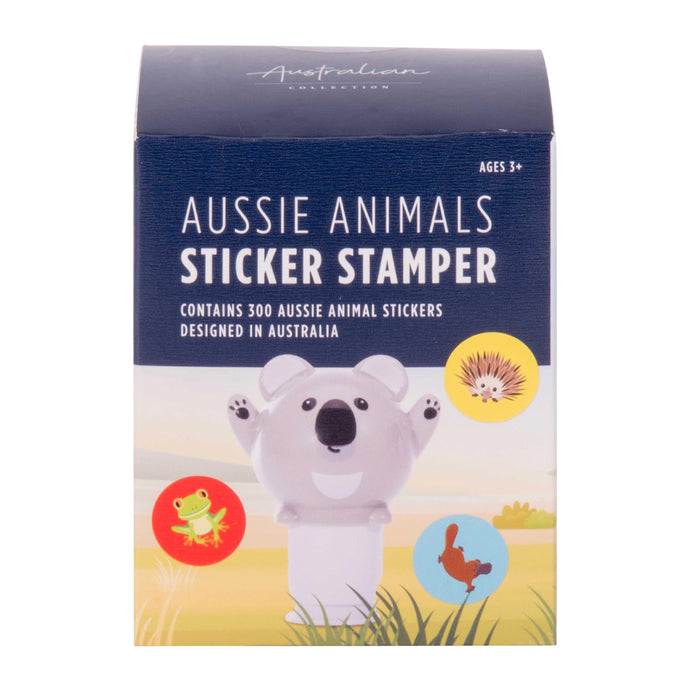 The Australian Collection | Koala Sticker Stamper CDU 12pcs Grey