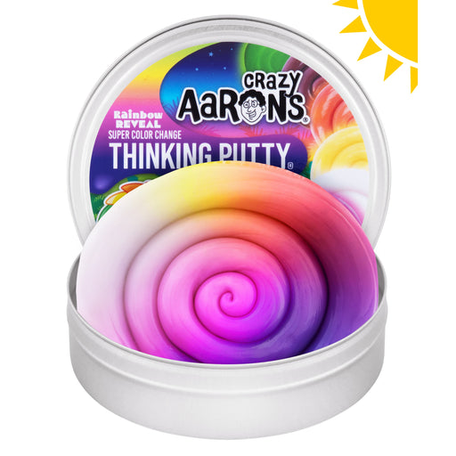 Crazy Aaron's | Rainbow Reveal Thinking Putty Color Shifting