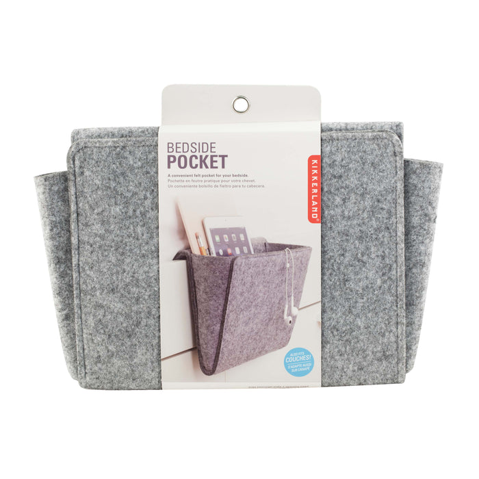 Kikkerland | Bedside Pocket Grey
