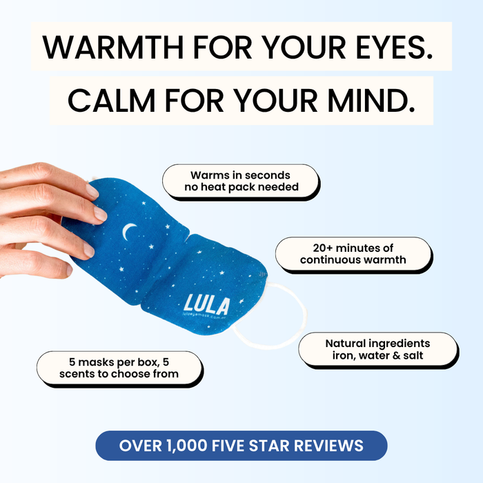 Lula | Unscented Self-Warming Eye Mask 5-Pack