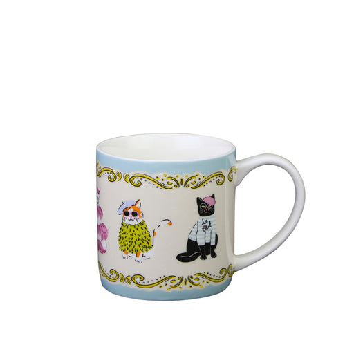 Ulster Weavers | Cool Cats New Bone China Mug Multi-Coloured Homing Instincts
