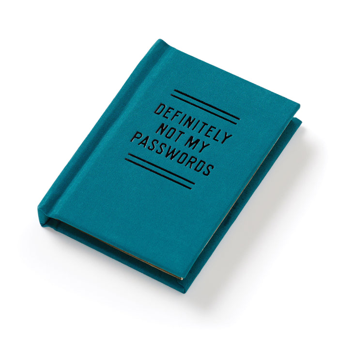 Brass Monkey | Tiny Password Diary Green Foil Stamped Cover