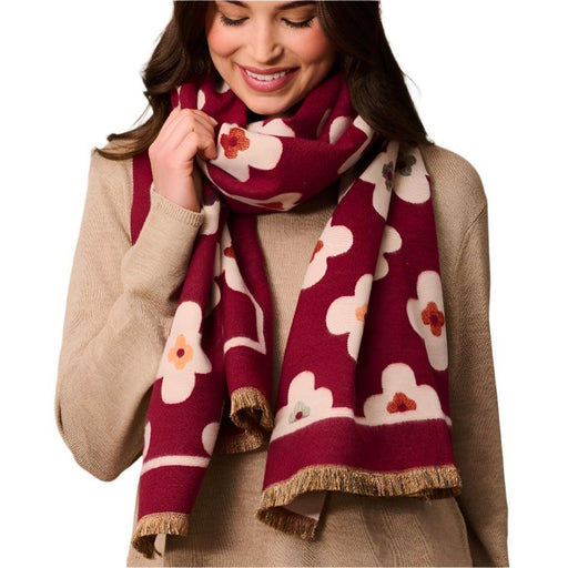 Tiger Tree | Cherry Autumn Flower Scarf Homing Instincts 